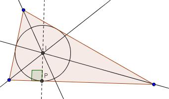 Mediatrices de un triángulo. Circuncentro y circunferencia circunscrita. Dibuja un triángulo ABC. Traza sus mediatrices (Selecciona la herramienta Mediatriz y haz clic sobre cada lado del triángulo).