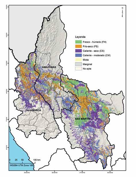 IMPACTO DEL CAMBIO CLIMÁTICO GRUPOS DE CLIMA ANP BPP Comunidad nativa No categorizada Amazonas Cajamarca San Martín ha % ha % ha % 3436 2% 5669 4% 87 360 36% - 0% - 0% 34 789 14% 2147 51% 859 1% - 0%