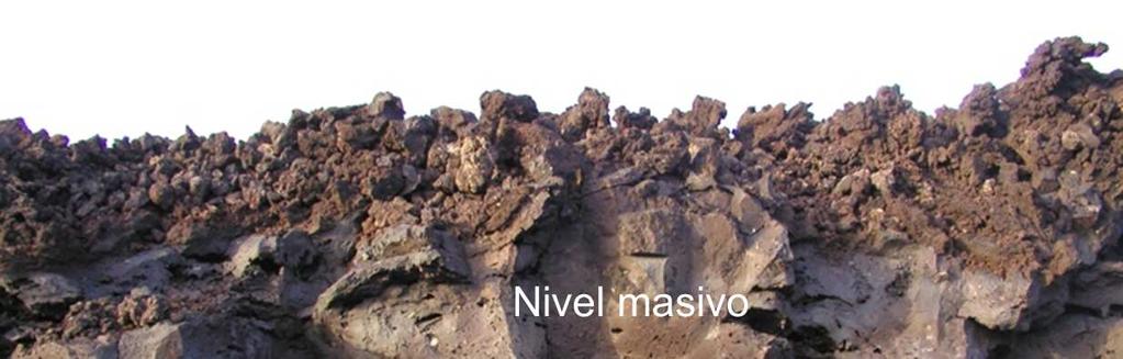 IV. COLADAS BASÁLTICAS SANAS 33 Los niveles masivos de roca basáltica, en general presentan capacidad portante alta