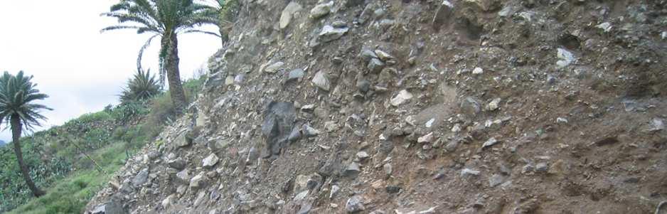 VII. DEPÓSITOS ALUVIALES Y COLUVIALES Los depósitos coluviales son formaciones sedimentarias con un grado de consolidación muy variable, situadas a base de