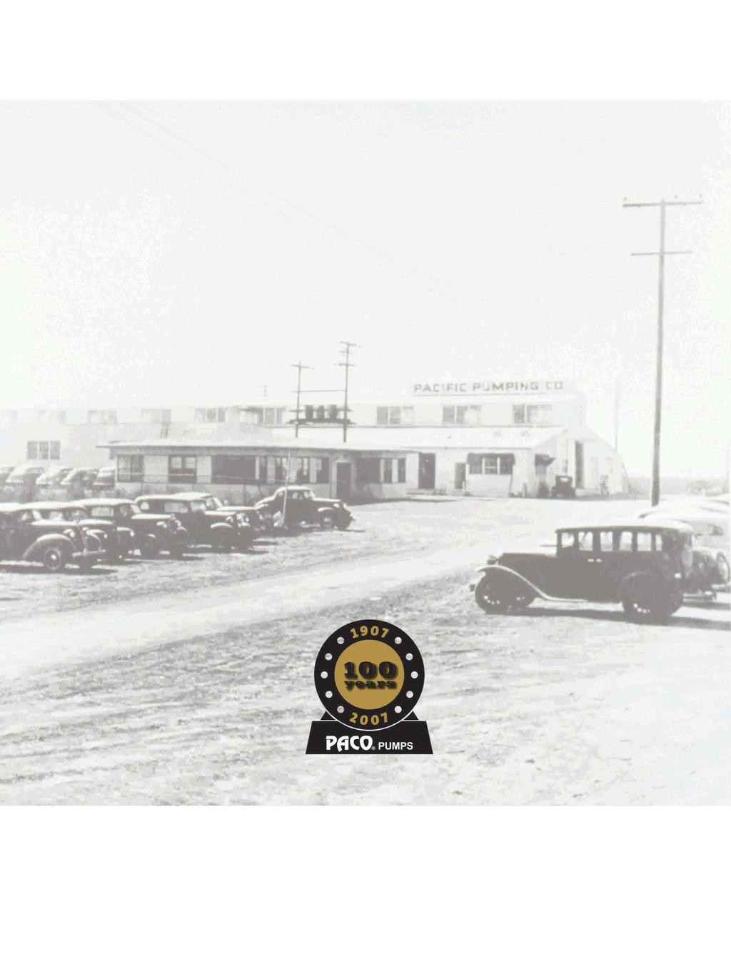 PACO Pumps, originalmente conocida como Pacific Pumping Company, se fundó en San Francisco en 1907 y hoy en día su oficina central se ubica en Brookshire, Texas.