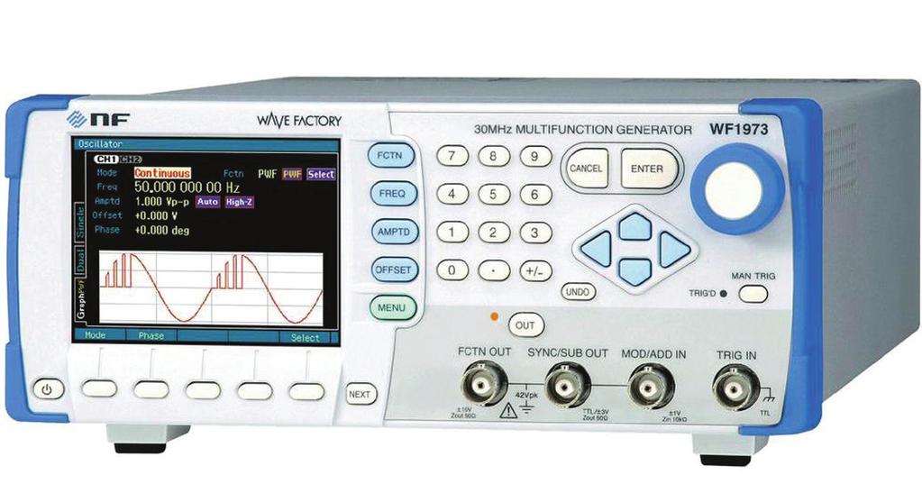 Instrumentos de Medida y Pruebas Generadores de Señales Generadores Multifuncionales de 0.01µHz a 30MHz Sintetizadores Multifuncionales de 0.