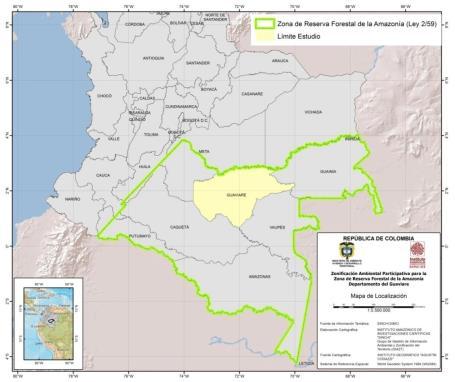 Investigación en sistemas productivos sostenibles en la Amazonia norte colombiana (arreglos agroforestales, arreglos de enriquecimiento forestal) Área de estudio: zona de colonización del