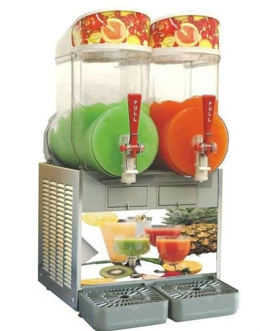 Máquina de Granizado o jugo helado Ricos jugos preparados a gusto del cliente El servicio puede ser con o sin insumos.