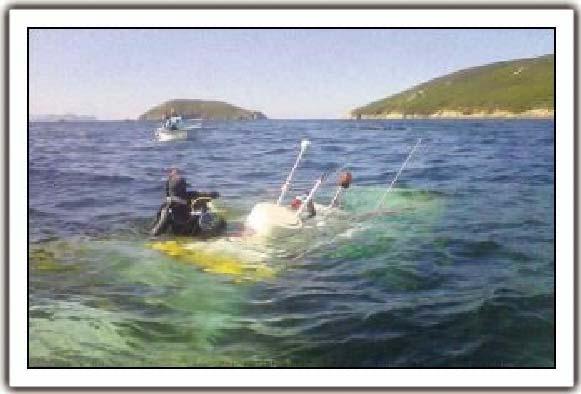 Cronología de los hechos El día 12 de julio de 2012, a las 05:10 horas, la embarcación de pesca (E/P) SOY DEL MAR salió del puerto de Bueu (Pontevedra) hacia una zona de pesca habitual para el