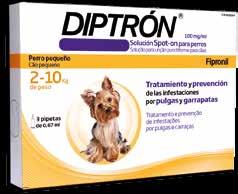 COMPOSICIÓN: Fipronil 100 mg/ml Uso veterinario: Sin prescripción veterinaria.