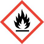 Palabra de advertencia: Atención Indicaciones de peligro: H226: Líquidos y vapores inflamables. H302: Nocivo en caso de ingestión. H332: Nocivo en caso de inhalación.
