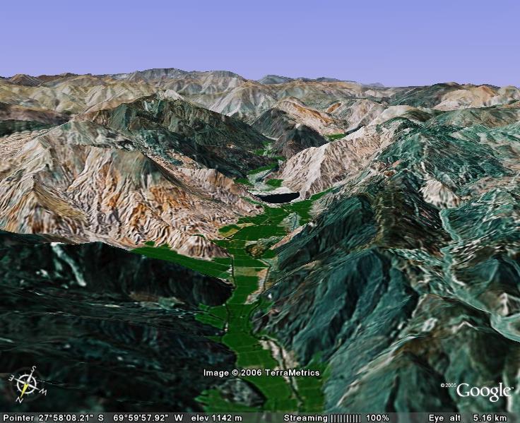 Cuenca del Río Copiapó - 4-059-2707 Tabla 1: Distribución de superficie de la cuenca en relación a su altitud (m.s.n.m) 3500
