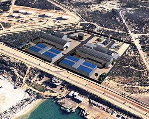 Foto 1: Planta desaladora de Ashkelon - España: En España existe una capacidad instalada 1.540.000 m 3 /día (562 Mm 3 /año) de las cuales un 49 % destila agua de mar y un 51 % destila agua salobre.