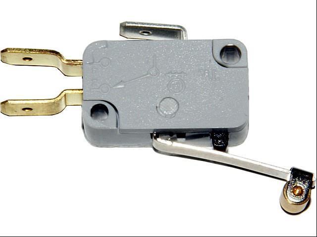 SENSORES: FIN DE CARRERA Sensor de contacto. Estructura: pequeña palanca que acciona un interruptor.