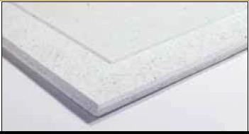 3 Paneles de fibra-yeso canto rebajado Panel fibra-yeso con cantos rebajados Panel homogéneo con cantos rebajados para construcción seca a base de yeso y fibras de papel, hidrofugado en fábrica.