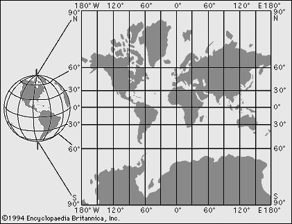 La proyección de Goode 67. Cuál es la principal diferencia entre las proyecciones de Mercator y Peters? R.