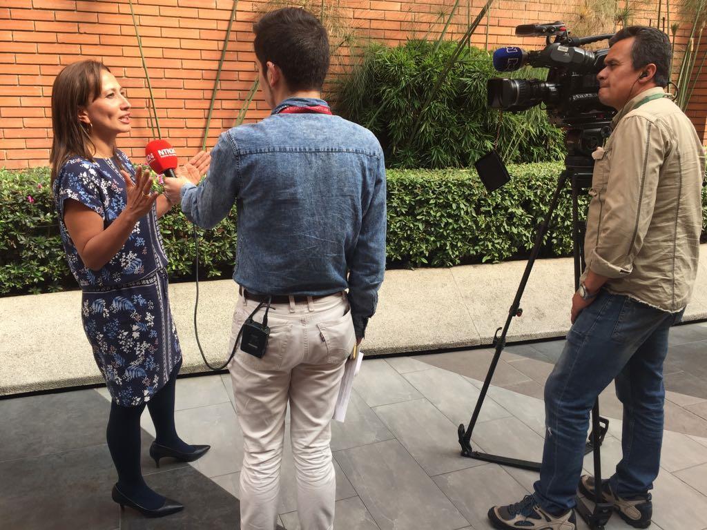 Programa Climax del canal NTN24: Se llevó a cabo una entrevista a la Presidente de la Asociación, Magda Correal, sobre el foro y workshop.