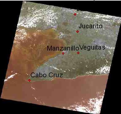 Figura 2: Imagen Landsat TM5 del Path 12 row 46,