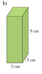 2.- Calcula el número de cubos elementales que contienen cada una