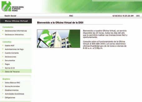 Lo que debe saber para iniciar un negocio en República Dominicana Consulta datos básicos del RNC a través de la Oficina Virtual
