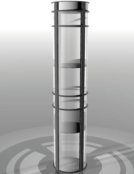 Configuración del Sistema de vacío Tipos de instalación PVE52 Dossier Informativo FORMATOS DEL SISTEMA DE VACÍO El sistema de vacío es el motor del ascensor neumático.