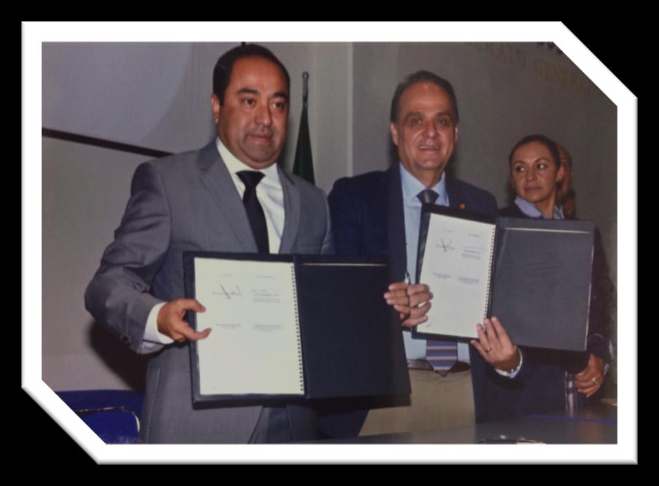 El 23 de octubre con la presencia de nuestro Rector Maestro Humberto Augusto Veras Godoy y el Presidente Municipal Constitucional de Tepeji del Río Ingeniero Fernando Miranda Torres, se firmó el