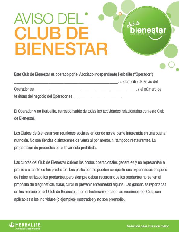INICIANDO MI CLUB DE BIENESTAR - PDF Free Download