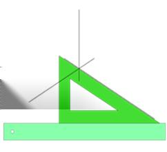 Trazamos las líneas paralelas respectivas para construir el prisma y definir la vista isométrica.