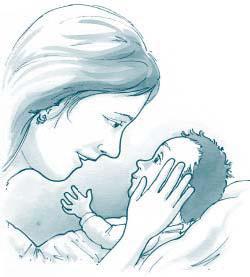 Del nacimiento a los 3 meses Visualmente, prefiere a una persona que a un objeto. Responden positivamente al contacto.