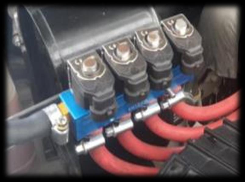 IMPLEMENTACIÓN Actuador (riel de inyectores) Voltaje de DC11-14V funcionamiento Presión de trabajo Presión