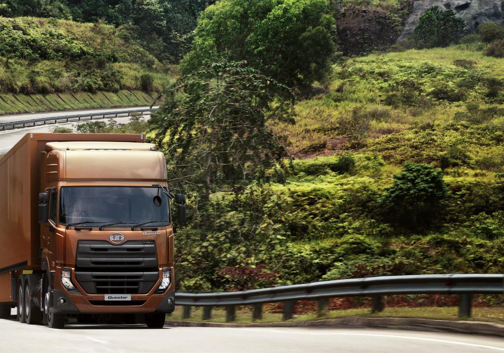Durabilidad excepcional Con Quester hemos creado un camión fiable y productivo, construido con componentes de calidad contrastada.