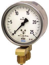 02: ±5 % con presión diferencial subiendo Tipo de protección IP54 Hoja técnica PM 07.14 Diámetro nominal 100, 160 mm 0 0,6 a 0 1.
