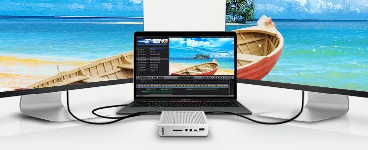 DisplayPort El TS3 Plus cuenta con un DisplayPort de tamaño completo que admite una resolución máxima de hasta 4K.