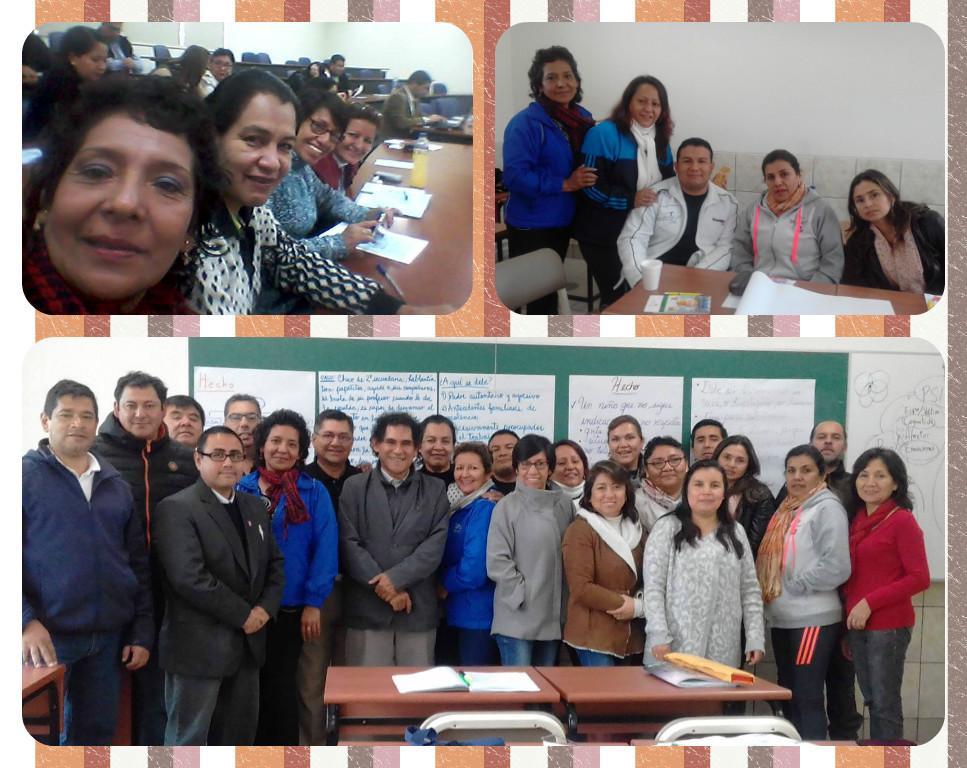 DIPLOMADO EN DERECHOS HUMANOS INFANCIA Y JUVENTUD En esta oportunidad, nuestros docentes de Cajamarca, Sullana, Huacho, Santa Eulalia y Lima iniciaron el diplomado en Derechos humanos infancia y