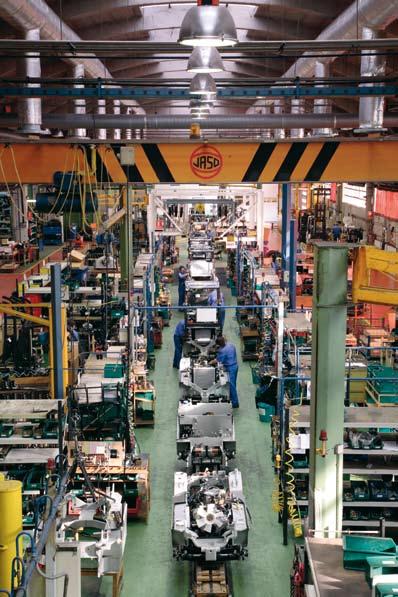 La producción de las máquinas de interior Nissan se realiza en Goteborg, Suecia. La fábrica también cuenta con los certificados ISO 9001 : 2000 4 14001 : 1996.
