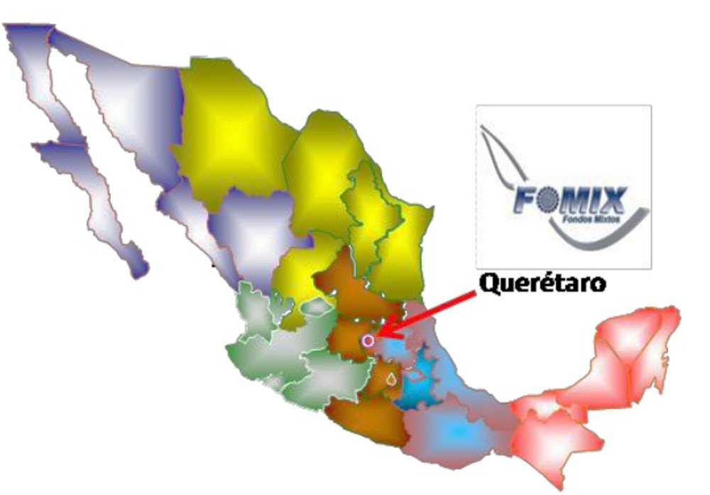 Fondo Mixto Conacyt Gobierno del Estado de Querétaro El Fondo Mixto (FOMIX) que suscriben el Consejo Nacional de Ciencia y Tecnología (Conacyt) y el Gobierno del Estado de Querétaro, fue creado en el