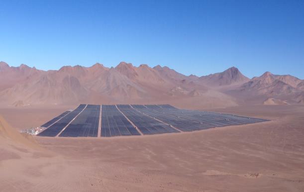 Iniciativas de energía en Antfagasta Minerals Planta Ftvltaica Javiera Alt Maip AMSA tiene una participación de 20% a través de Energía
