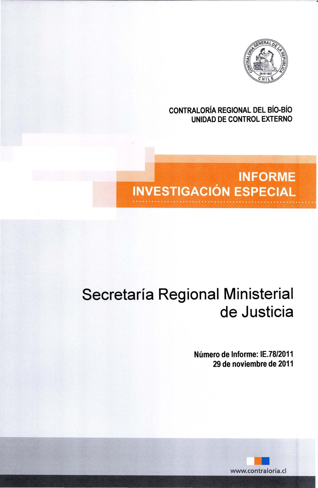 CONTRALORíA REGIONAL DEL BíO-Bío Secretaría Regional Ministerial