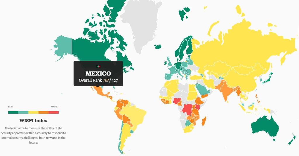 Percepción de México en el mundo World Internal Security and