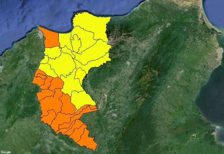 ZONA PALMERA DEPARTAMENTO MAGDALENA 16% de la Producción Nacional 198.