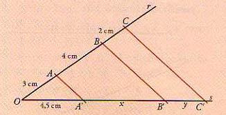 Matemáticas Ejercicios Tema 9 2º ESO Bloque IV: Geometría Tema 9: Teoremas de Thales y