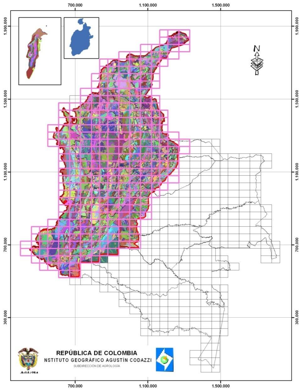 Proyecto Mapa de Conflictos de Uso Del Territorio Colombiano Vocación de Uso Productivo de las tierras de las