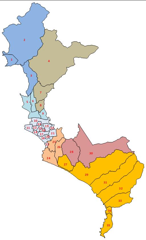 La Dirección de Salud (DISA) II Lima Sur, ubicada en el Departamento de Lima, Provincia Lima, con una población de 6 192,978 habitantes, está a cargo de: 7 Redes de Salud 11 Hospitales 31 Microredes