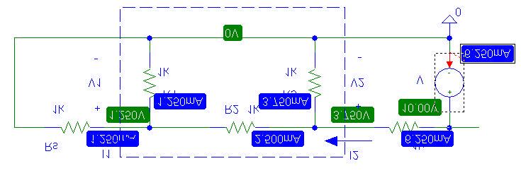 75 Para determinar la impedancia de salida se debe conectar la fuente de voltaje de manera similar a como se hizo con
