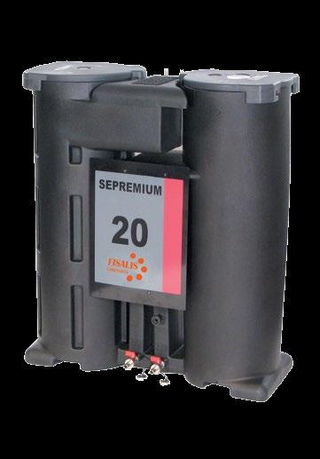 Tratamiento de aire Separadores de condensados Limpieza de residuos Los compresores de aire producen grandes cantidades de condensados que no pueden ser vertidos directamente al desagüe.