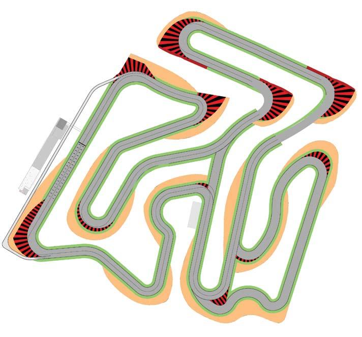 Fase 1: Circuito Karting Un kart es un vehículo de motor terrestre monoplaza sin techo o cockpit, sin suspensiones y con o sin elementos de carrocería, con cuatro ruedas no alineadas que están en