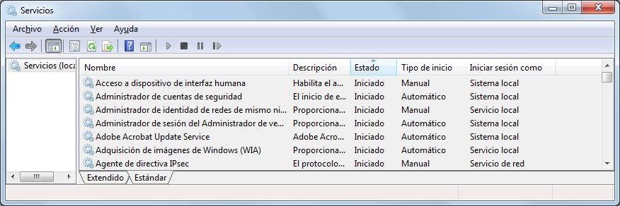 2.2. Instalación Problemas: Cierre los programas Solución B: cuando no se lista un PID Ejecutar el programa Servicios (buscarlo en el menú Inicio de Windows).