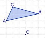 108 12. Trasladamos el triángulo ABC de vértices A (6, 1), B ( 3, 4) y C (0, 8), mediante la traslación de vector u = (7, 1), y luego mediante la traslación de vector v = (2, 8).
