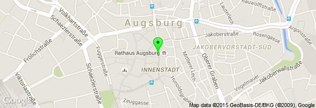 en español es Augusta. Es la capital de la región administrativa de Suabia del Estado libre de Baviera. Augsburgo es ciudad independiente y al mismo tiempo capital del distrito de Augsburgo.