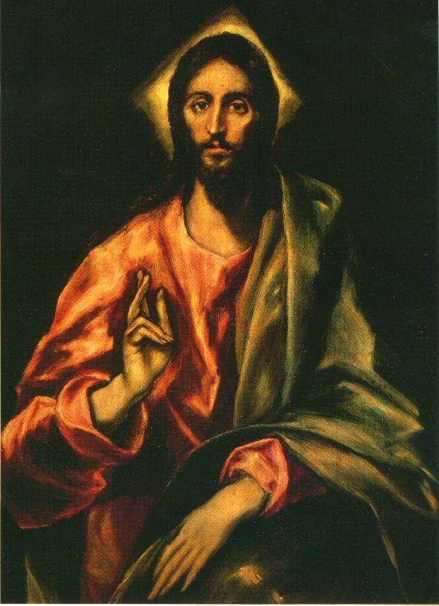 EL GRECO Cristo - c.