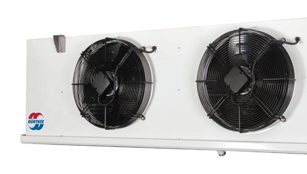 G_L Perfil Bajo Evaporador de alta eficiencia para refrigeración comercial 0.3-3 TR 3,500-39000 Btu/h Evaporador de Perfil Bajo para refrigeración comercial Cada cámara refrigerada es diferente.