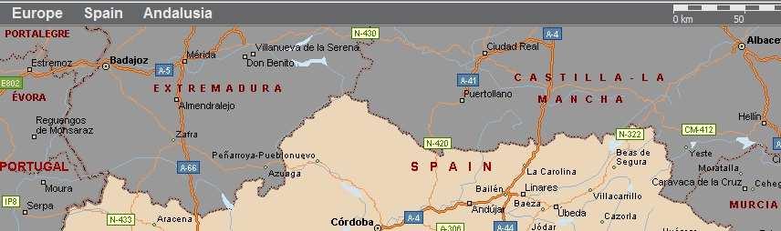 El sistema andaluz del conocimiento Ocho Provincias 87.268 Km 2 8.370.