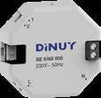 Dinulink KNX-RF (Easy-mode) Sensores SE KNX 003: Contacto de Puerta/Ventana Consiste en un sensor inalámbrico para detectar la apertura/cierre de una puerta/ ventana.