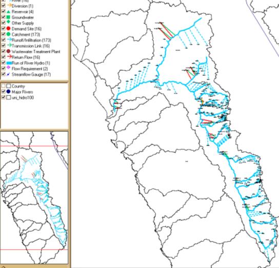 Zona de Estudio Objetivos: Elaboración de un hidrológico capaz de representar los caudales dentro de cuencas glaciares bajo diferentes escenarios climáticos.
